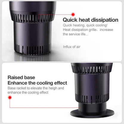 2-in-1 Portable Car Cup Cooler & Warmer (12V)